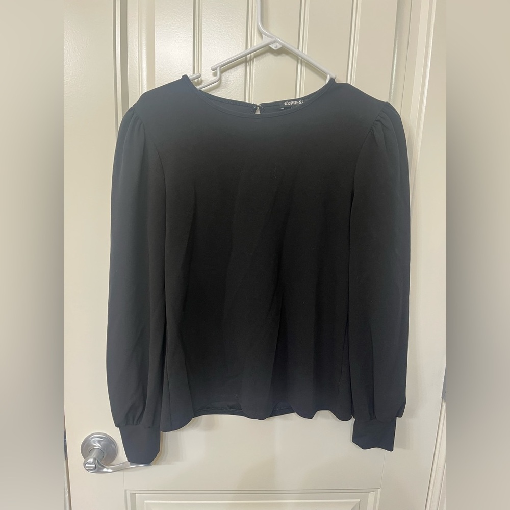 Express Classic Black Blouse